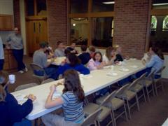 Teens and Tweens Christmas Float Building 2004